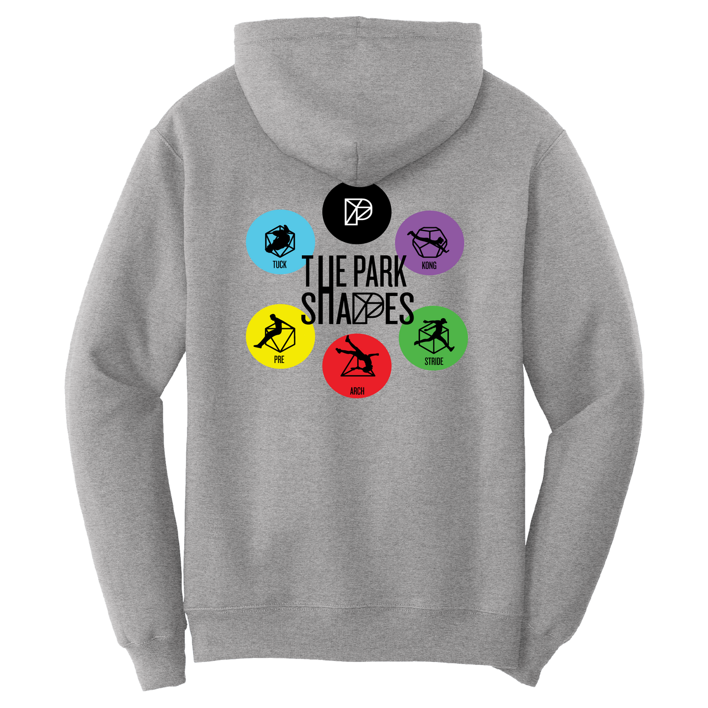 UYP The Park Shapes Hoodie Youth - Heather Grey