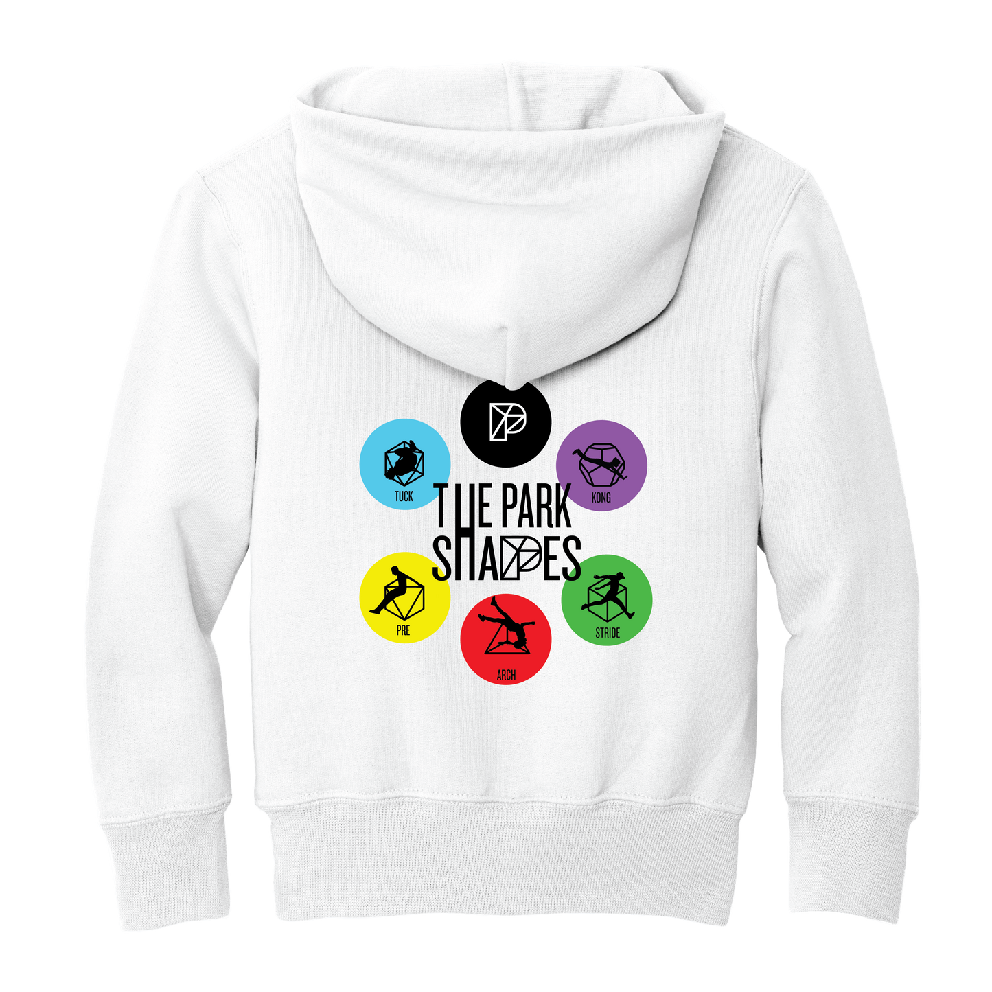 UYP The Park Shapes Hoodie Youth - White