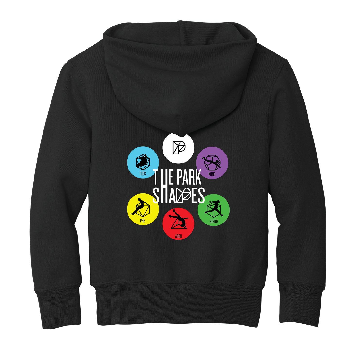 UYP The Park Shapes Hoodie Youth - Black